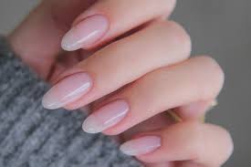Milky Natural nails