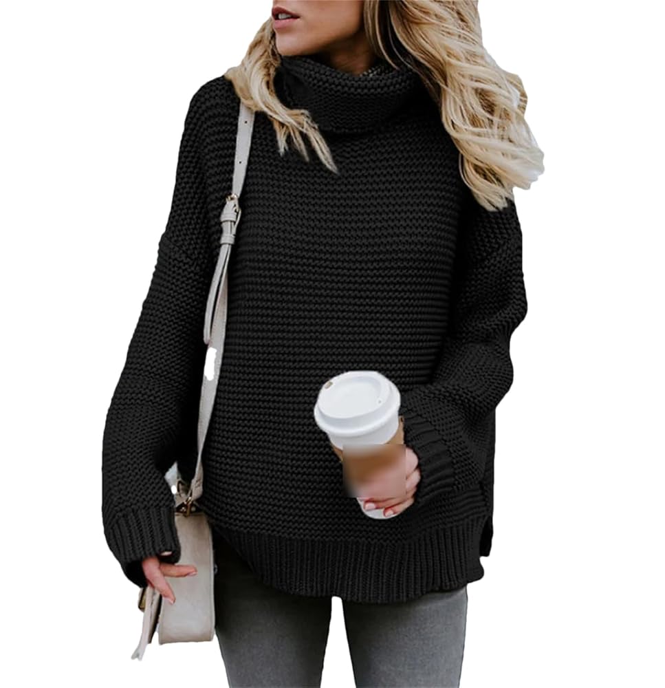 Outfit de invierno con falda midi, suéter tejido y botines elegantes