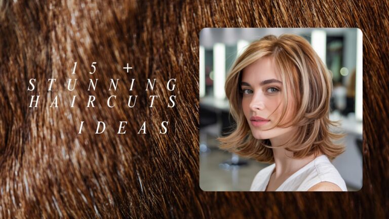 Fine hair styled in a layered haircut that adds volume and bounce