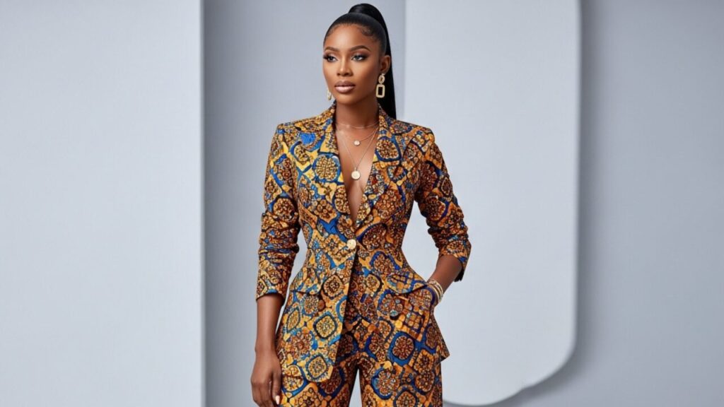 Ankara Two Piece Outfit