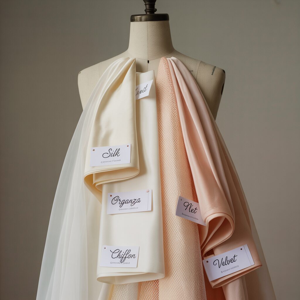 Bridal Fabrics And Their Feelpng