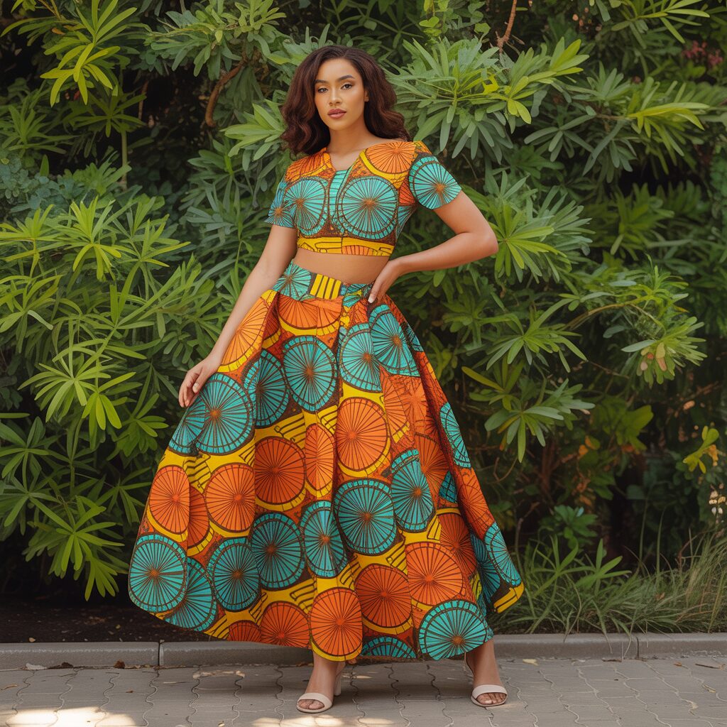 Casual Ankara Two Piece Outfit