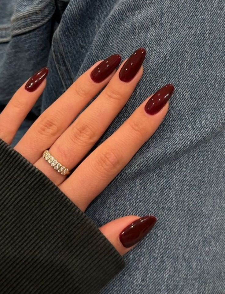 Cherry Wine Nails
