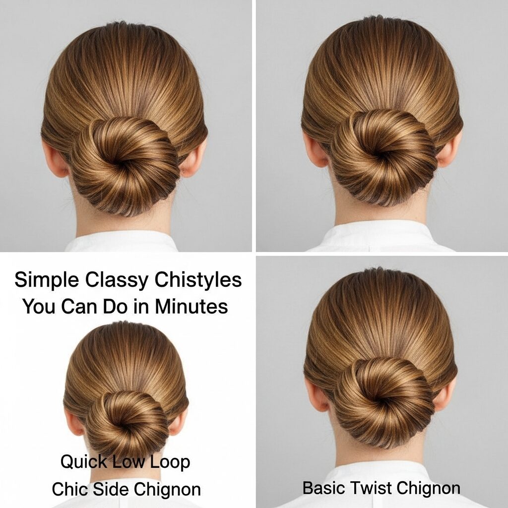 Chic Side Chignon