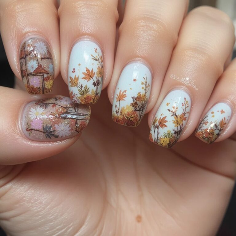 Fall press on nails