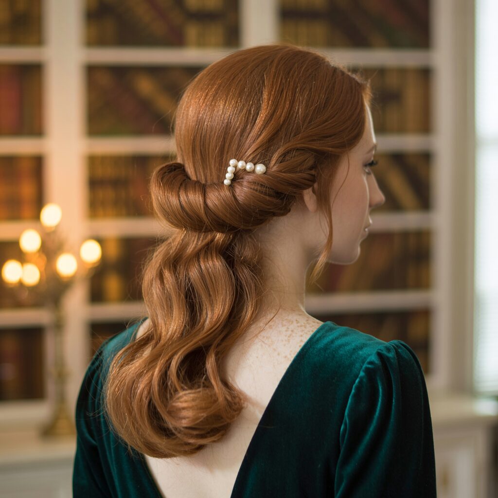 French Chignon Hairstyle
