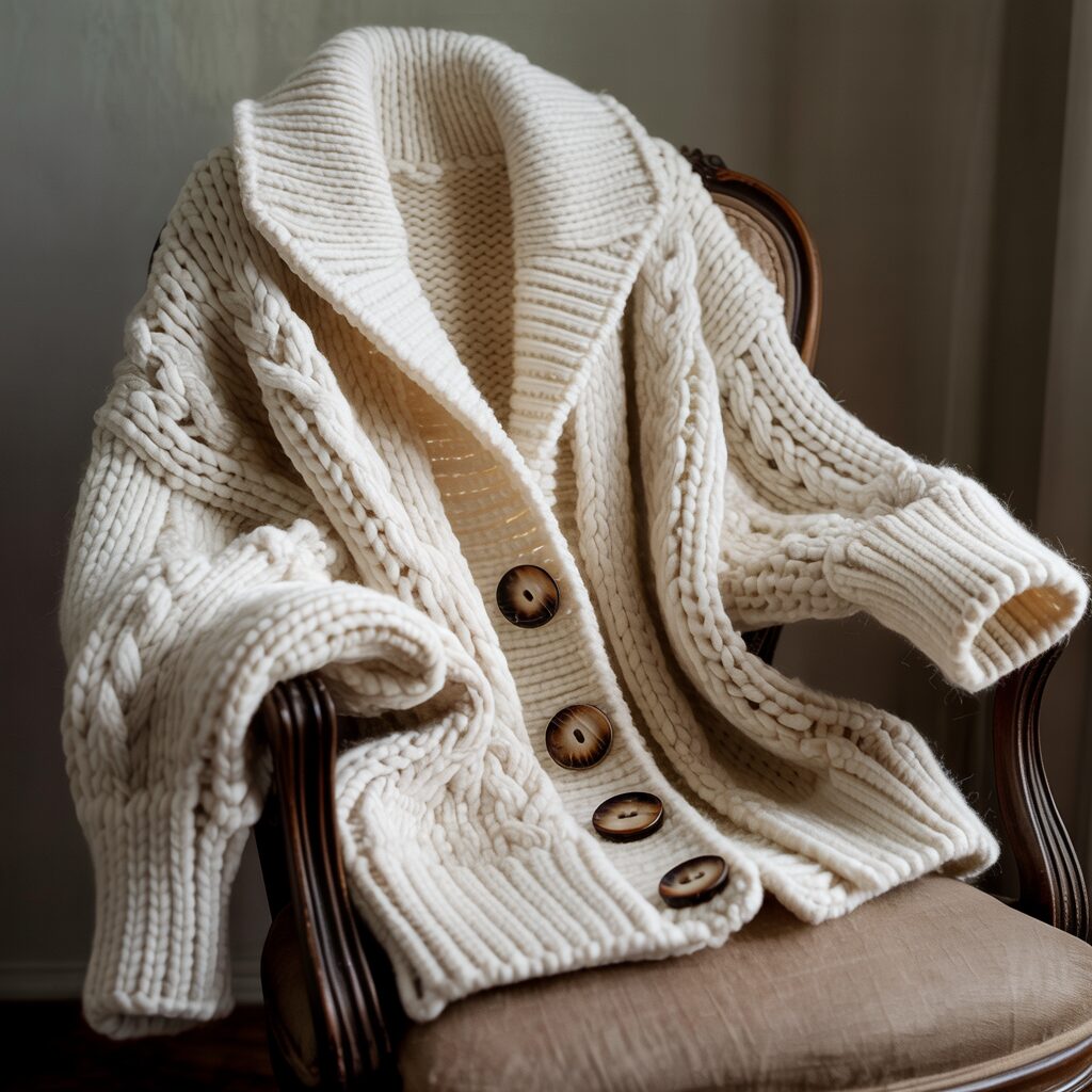 Chunky Cardigan Sweater