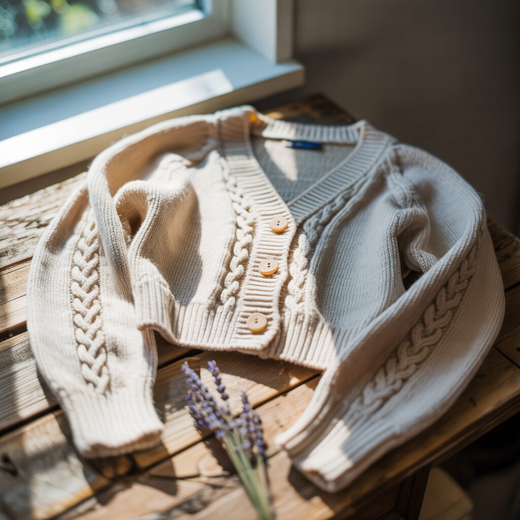 Cropped Cardigan Sweater