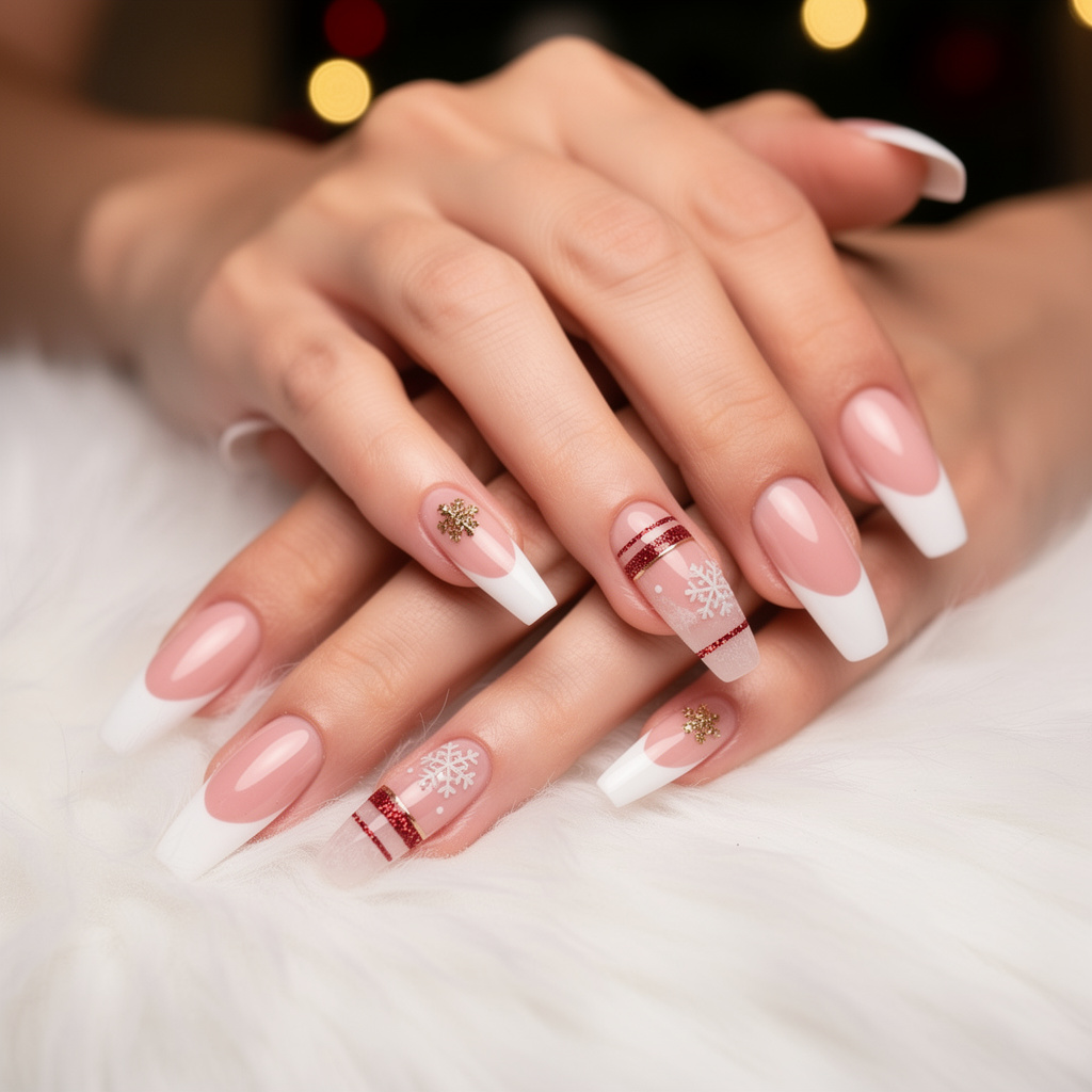Cute Christmas Acrylic Nails