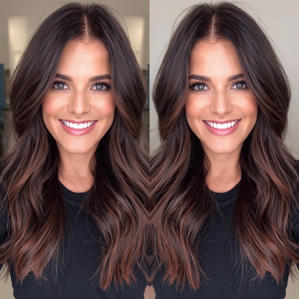 Dark Mocha Brown Hair Color