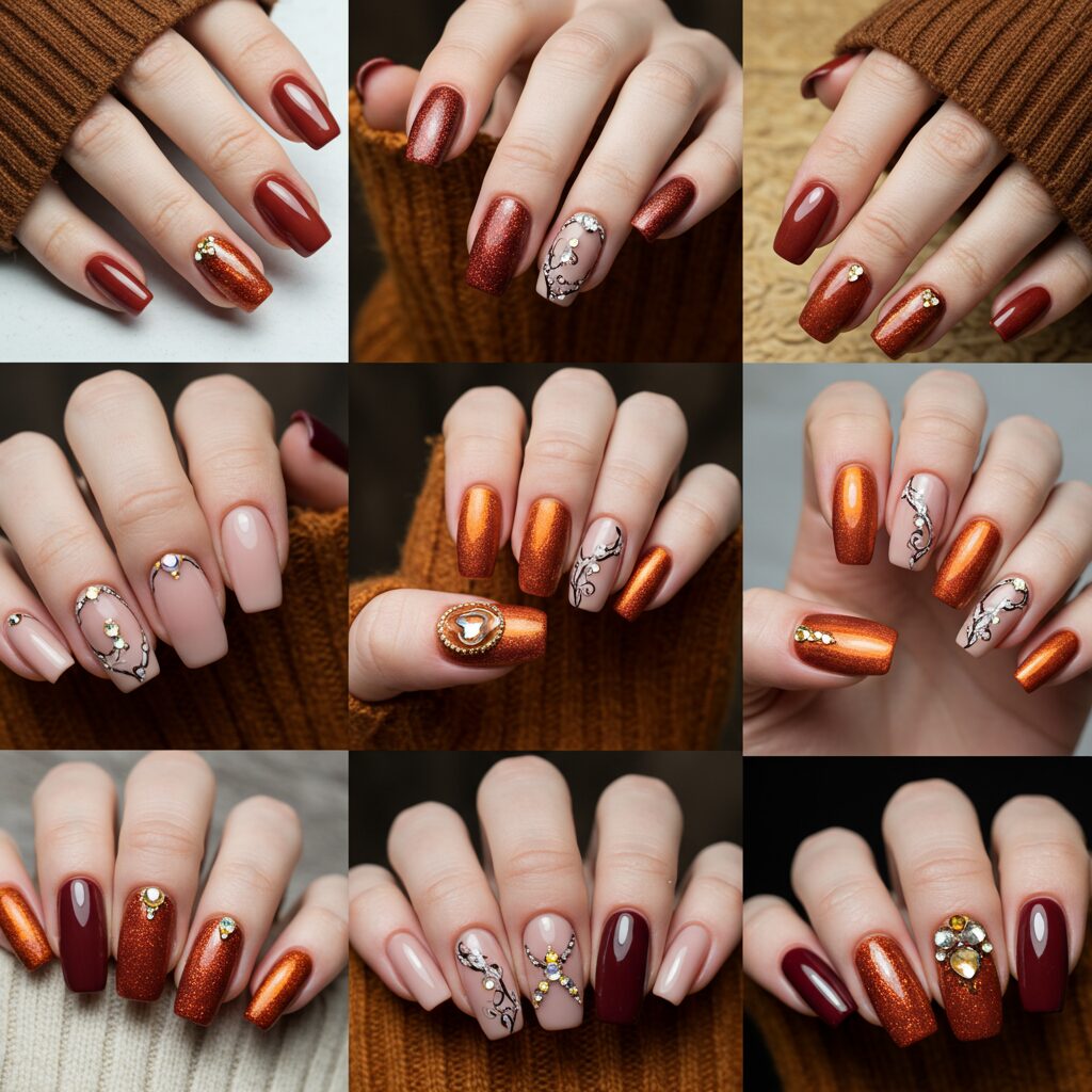 Fall Coquette Nails for Different Occasions