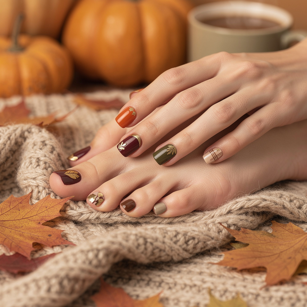 Fall Toe Nail Ideas