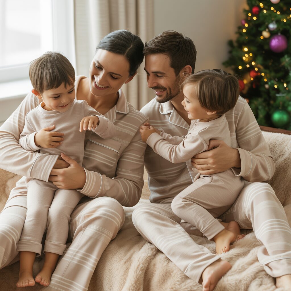 Family Bamboo Christmas Pajamas