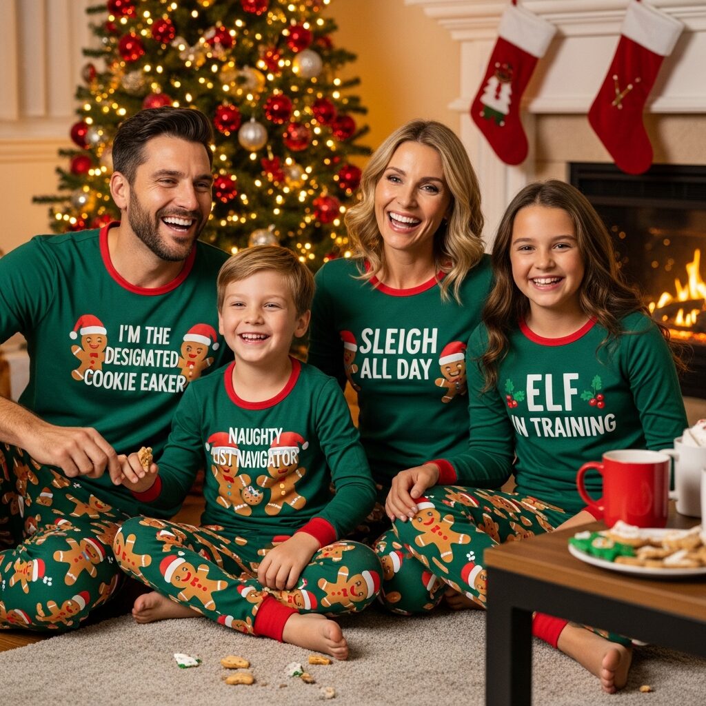 Funny Family Christmas Pajamas