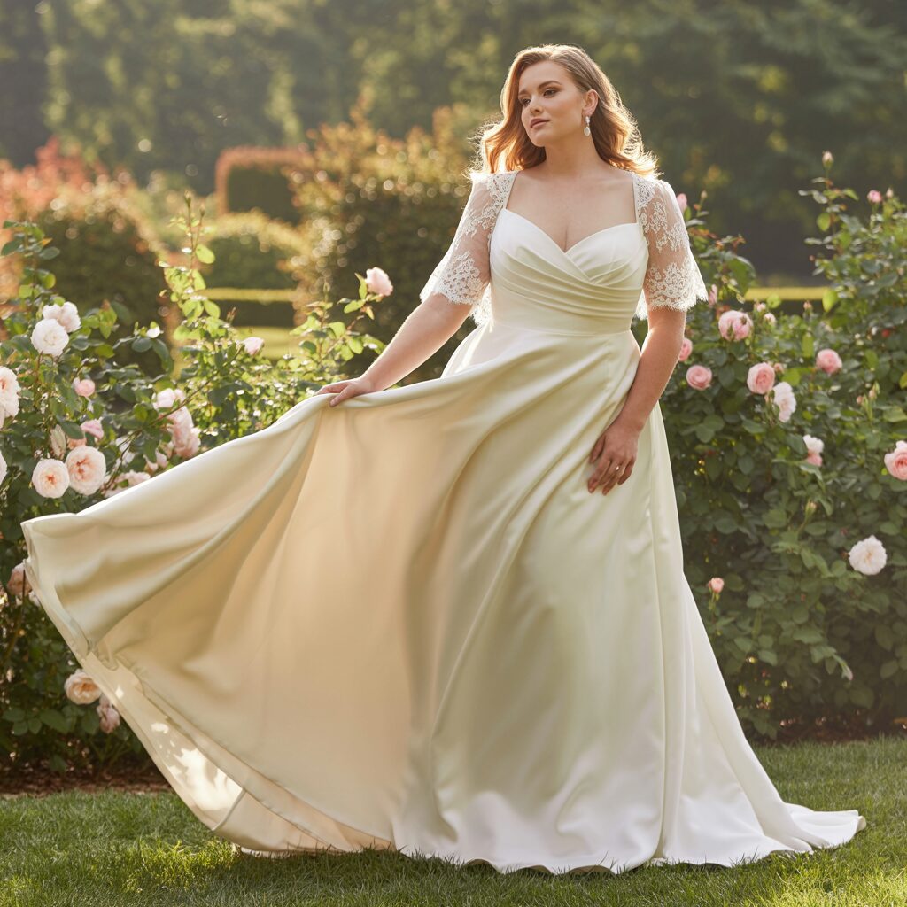 Honeymoon Dress for Plus Size Brides