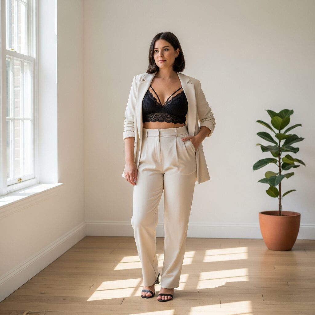 Lingerielook Outfit