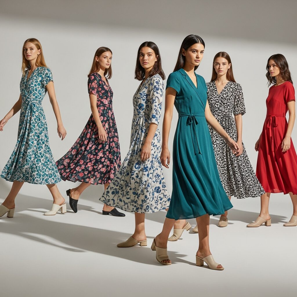 Midi Dresses.