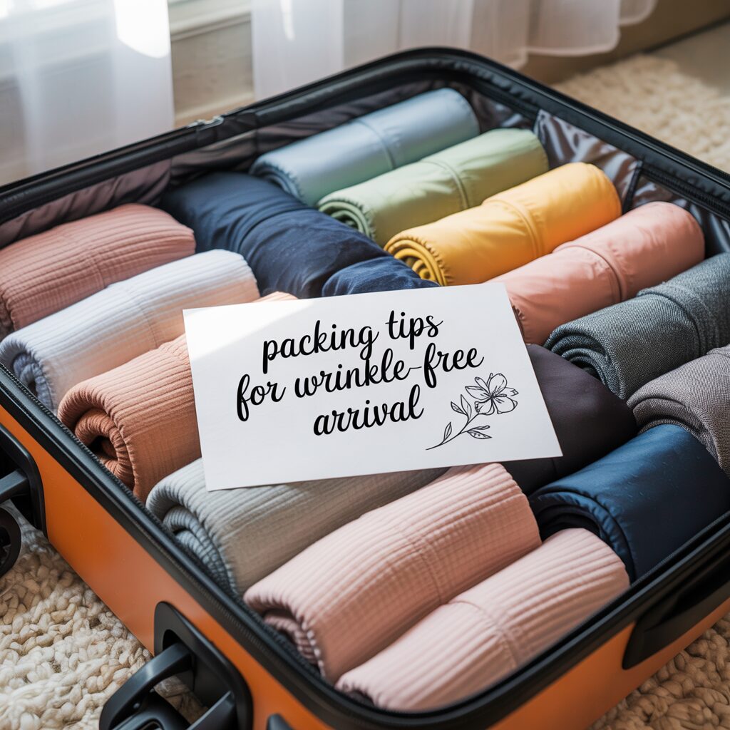 Packing Tips for Wrinkle Free Arrival