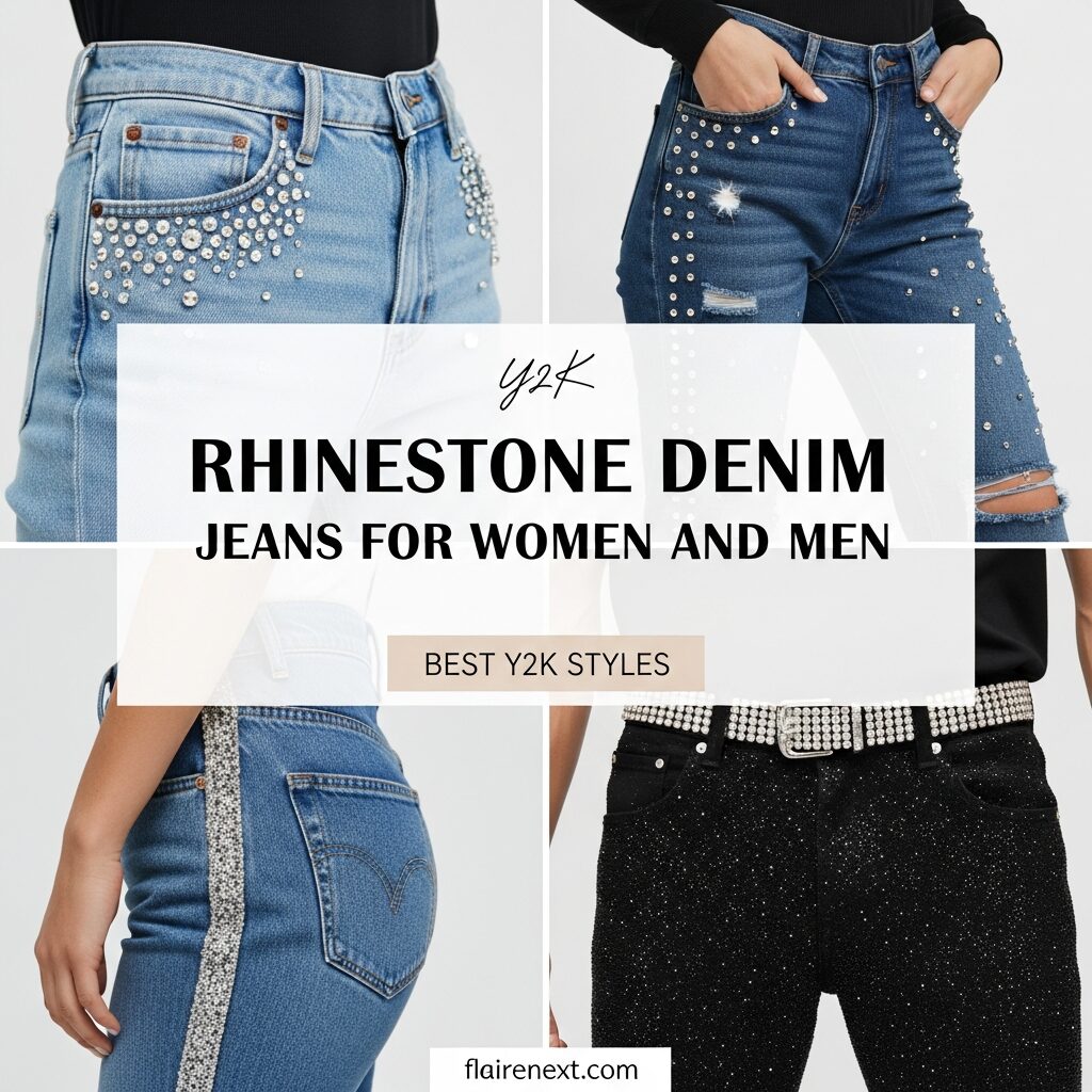 Rhinestone Jeans
