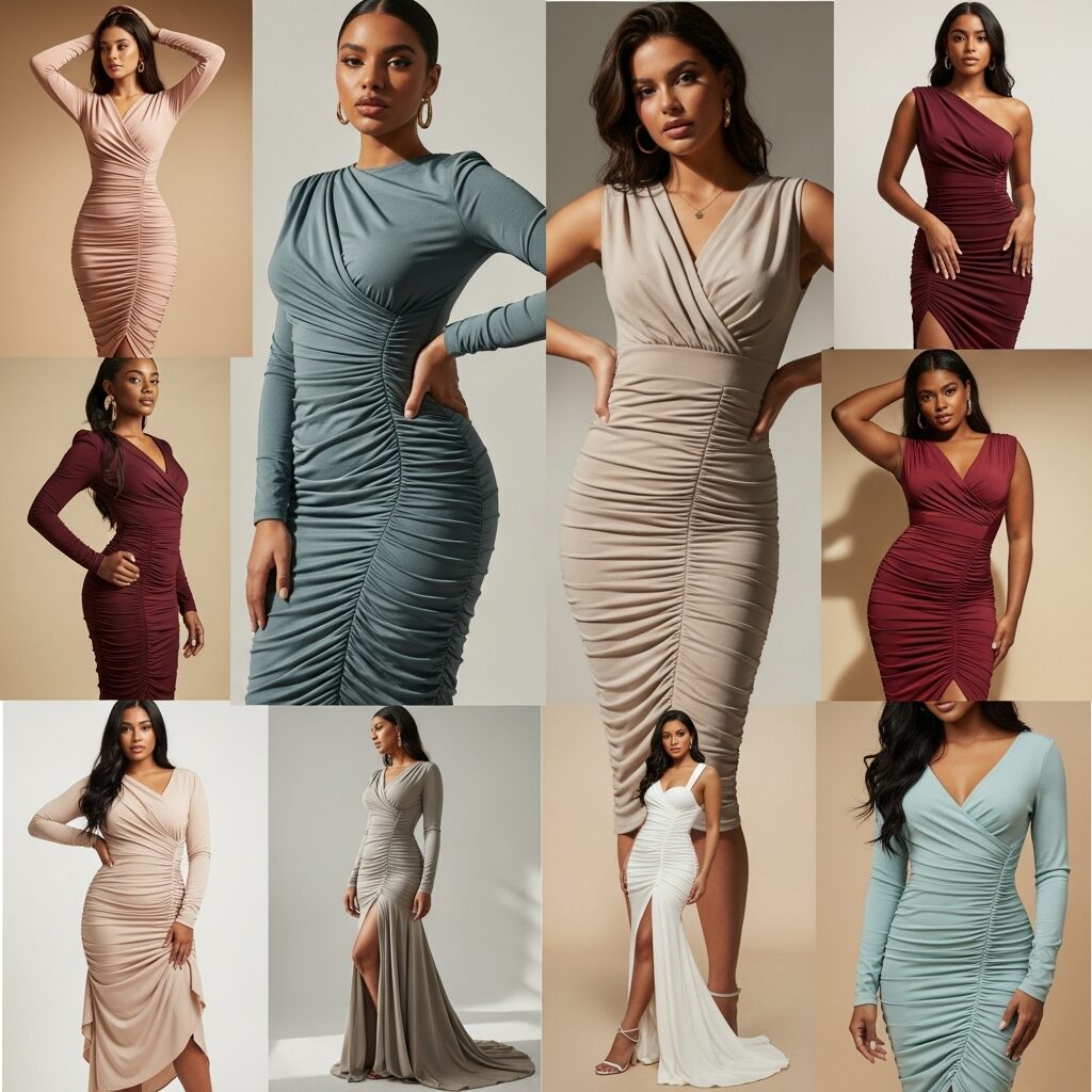 Ruched Dresses