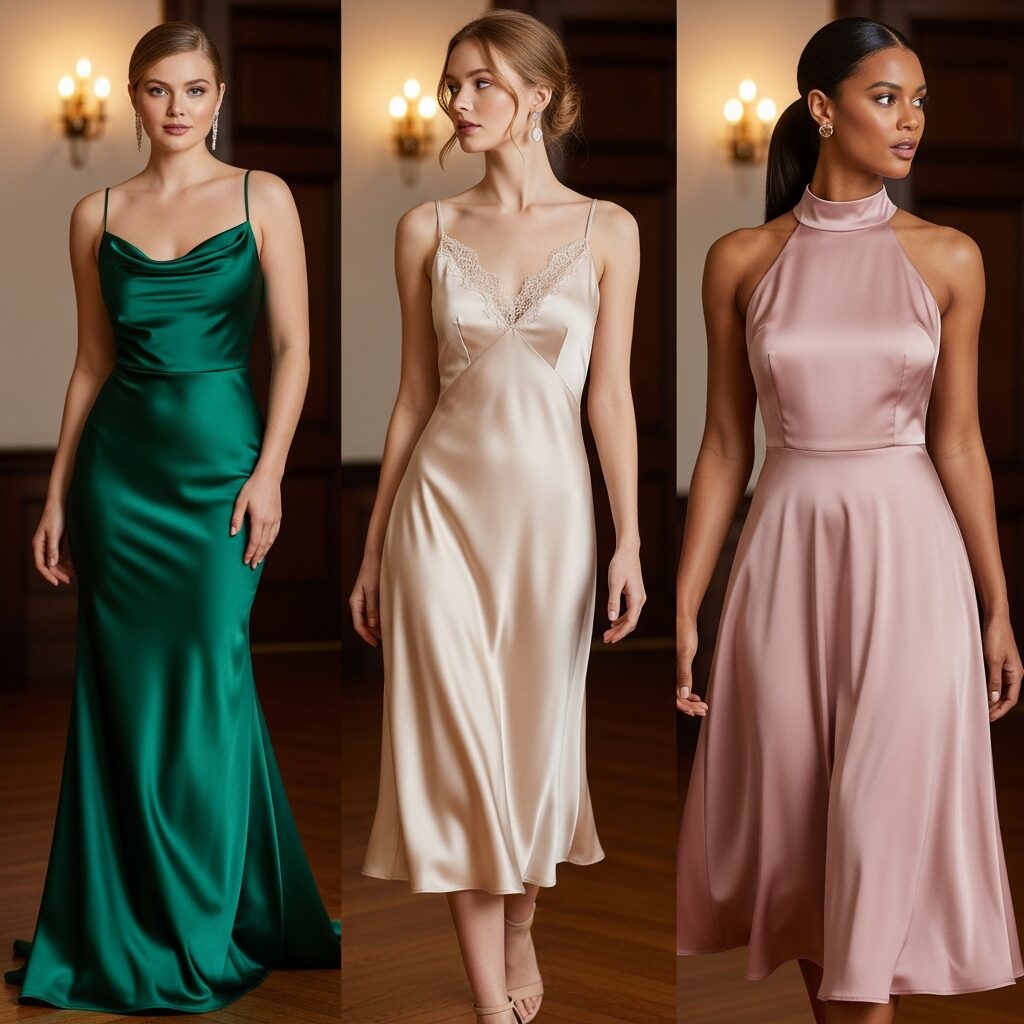 Satin Dresses