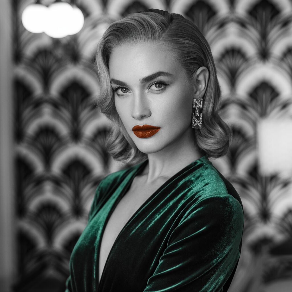 Slicked Back Glamour