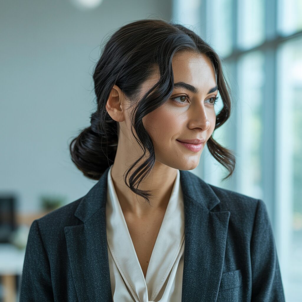 The Classic Low Hairstyle