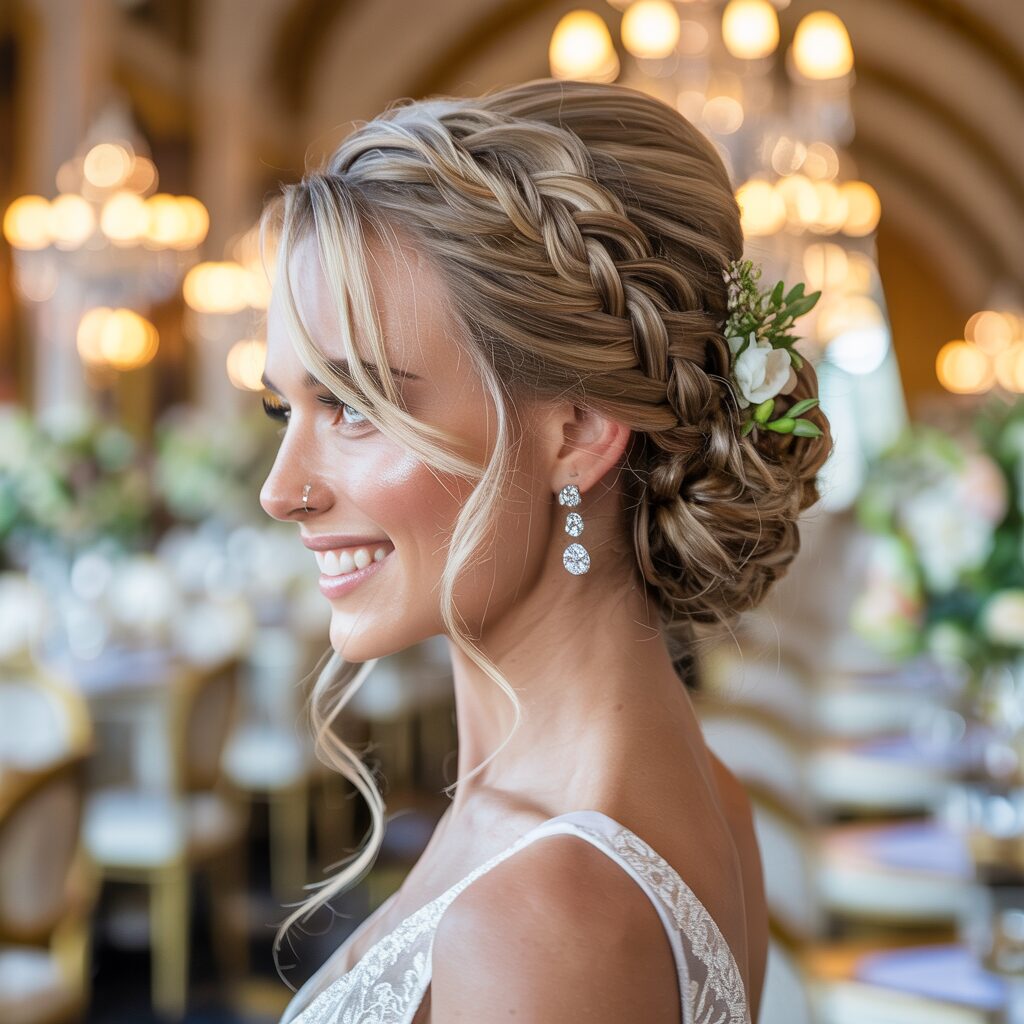 Wedding long hairstyle