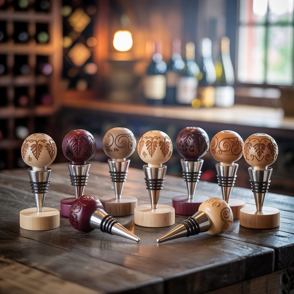 Wine stoppers for guests who appreciate wine