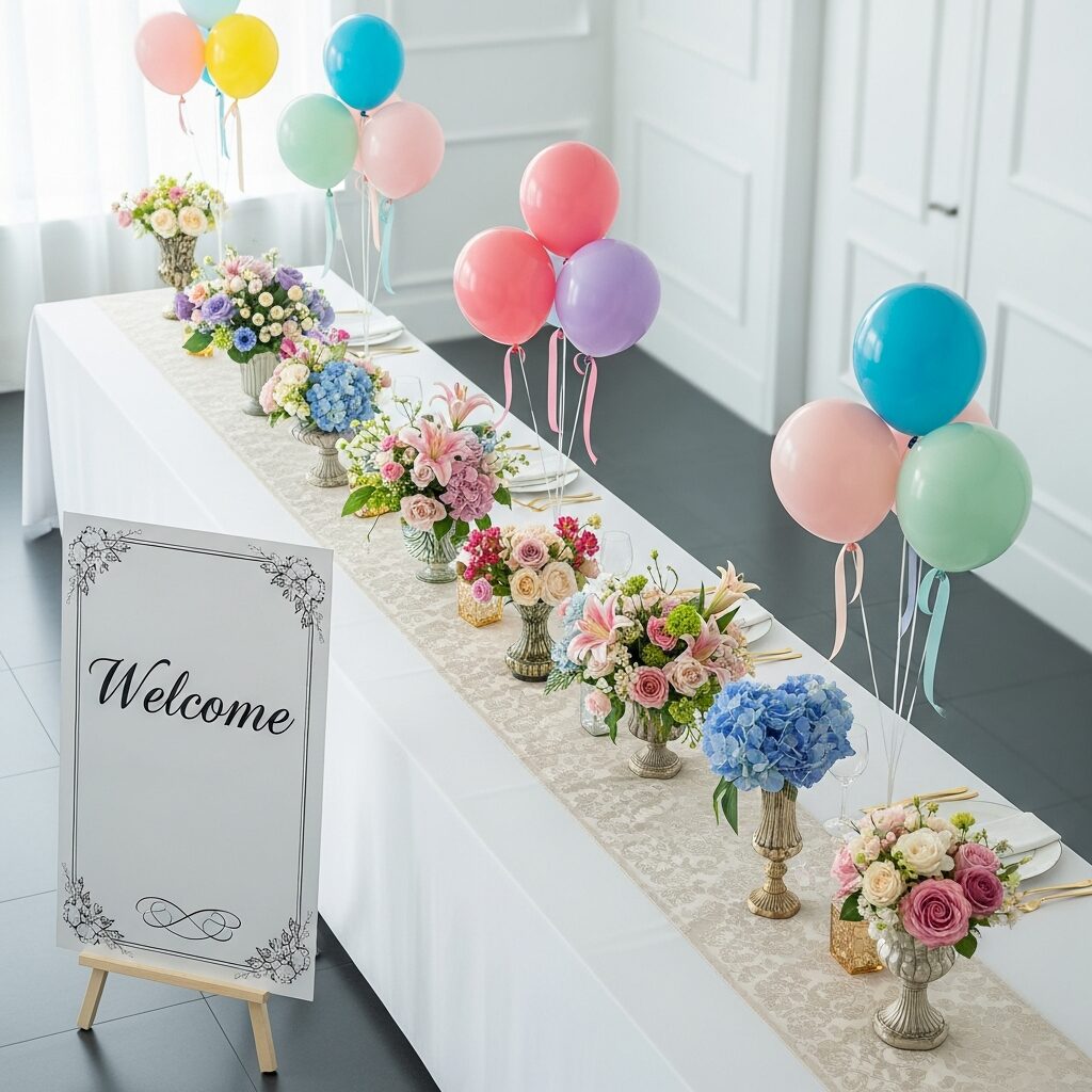 bridal shower decorations