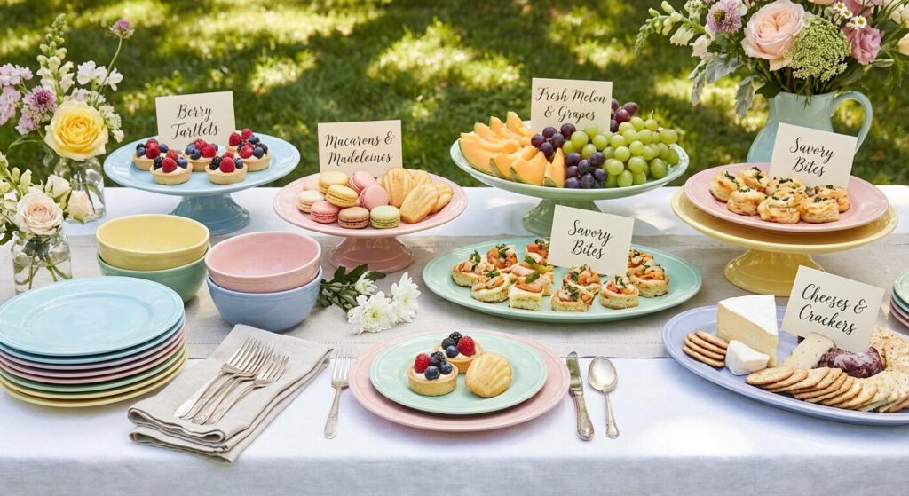 bridal shower food