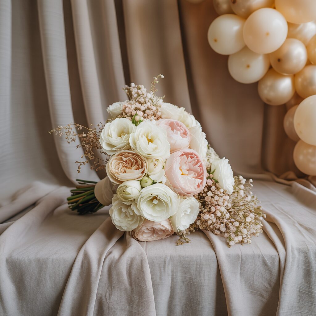 bridal shower stage