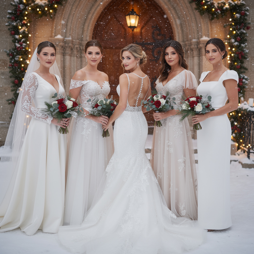 christmas wedding dress 02