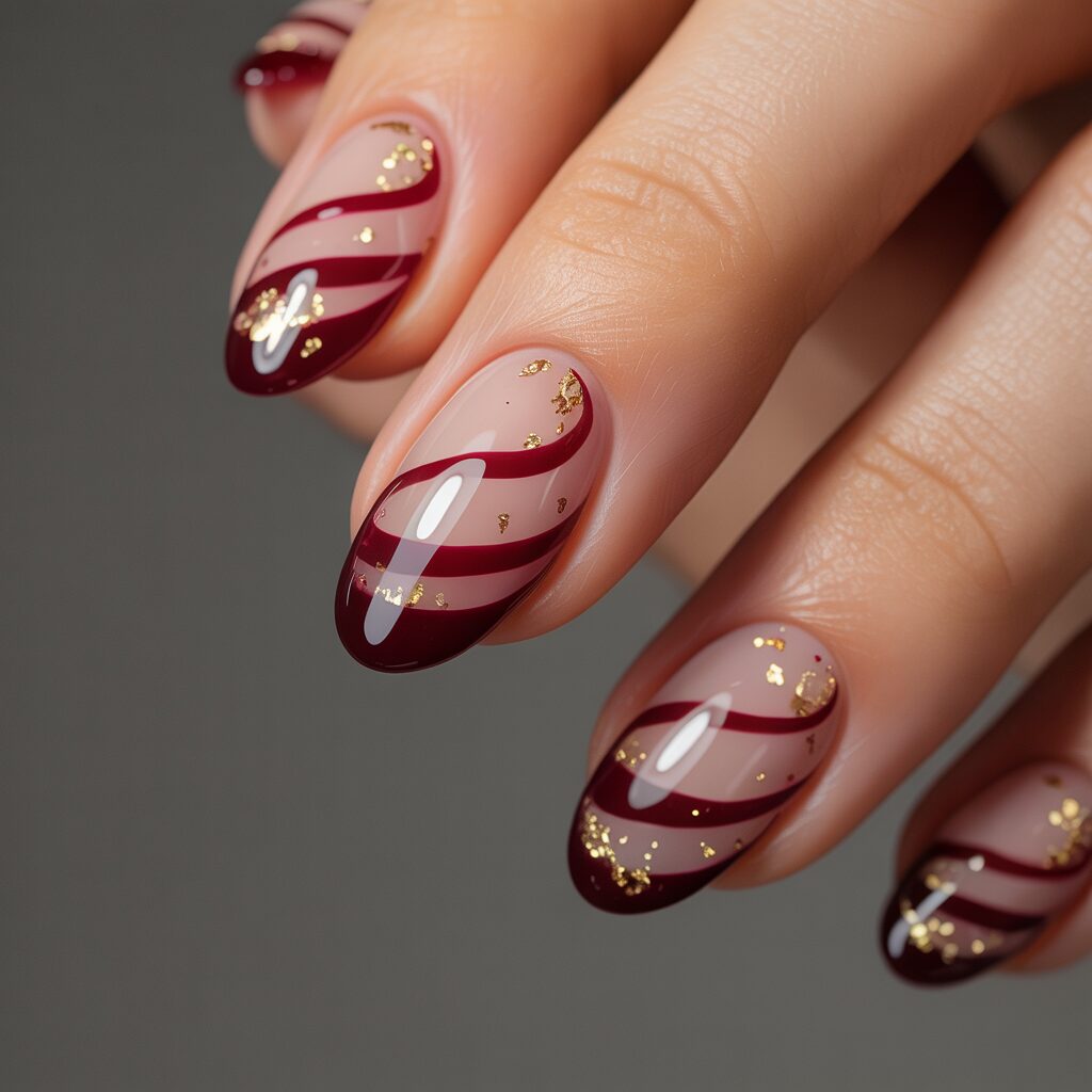 classy christmas nails 2025
