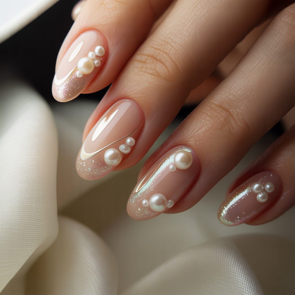 elegant christmas nails 2025