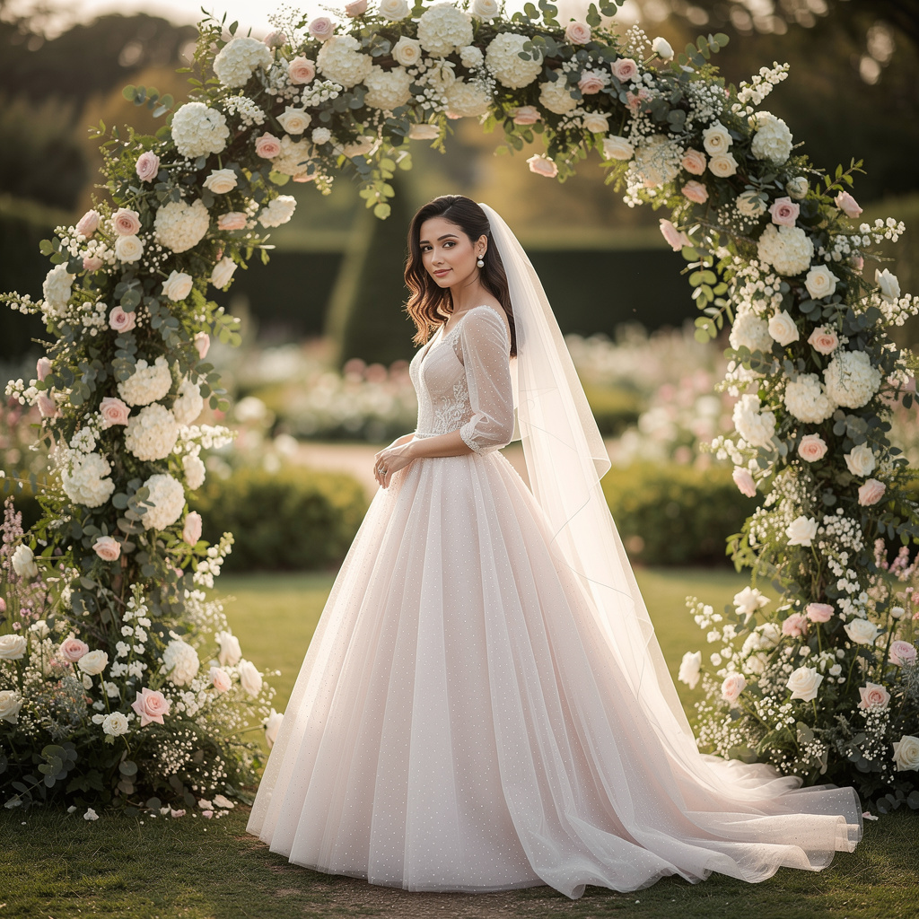 morilee divina wedding dress garden