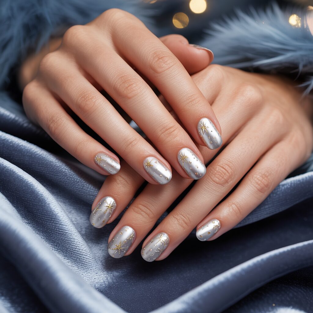 new years eve nails glitter 05