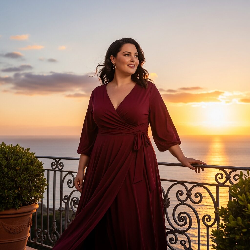 plus-size honeymoon dress