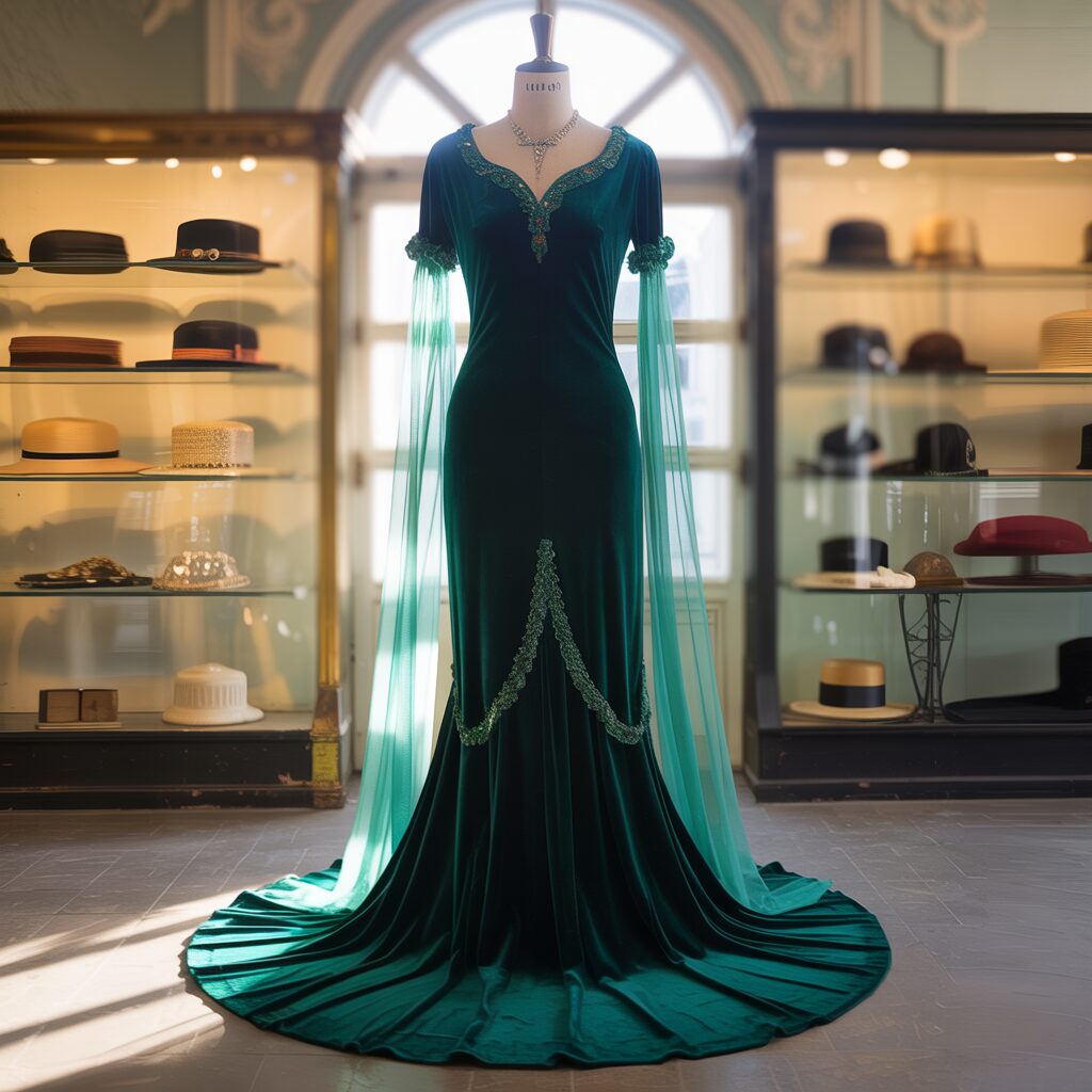 1920s Hollywood movie dress worn by actresses that influenced fashion trends worldwide