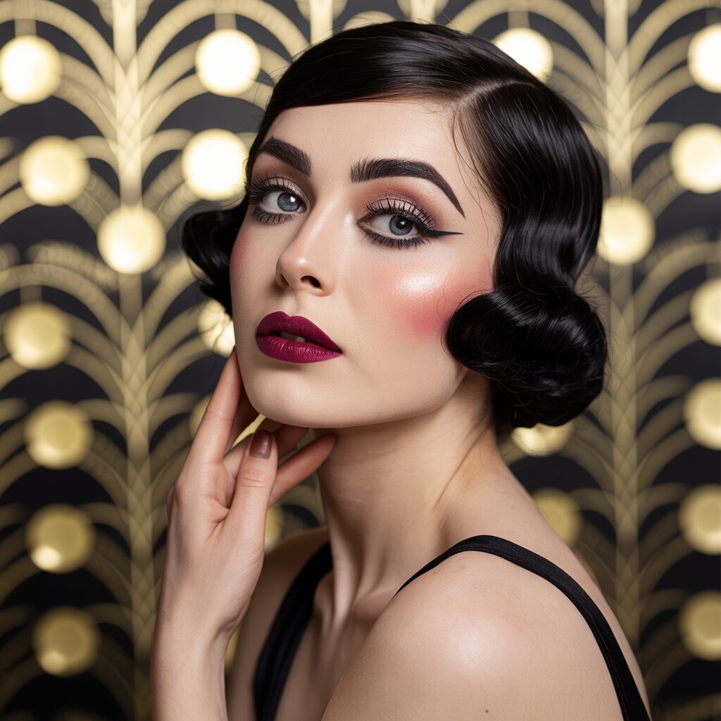 1920s makeup revolution showing dramatic beauty trends adopted by fashionable women
