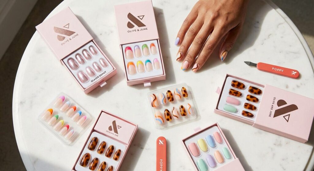 Olive and June press on nails 02