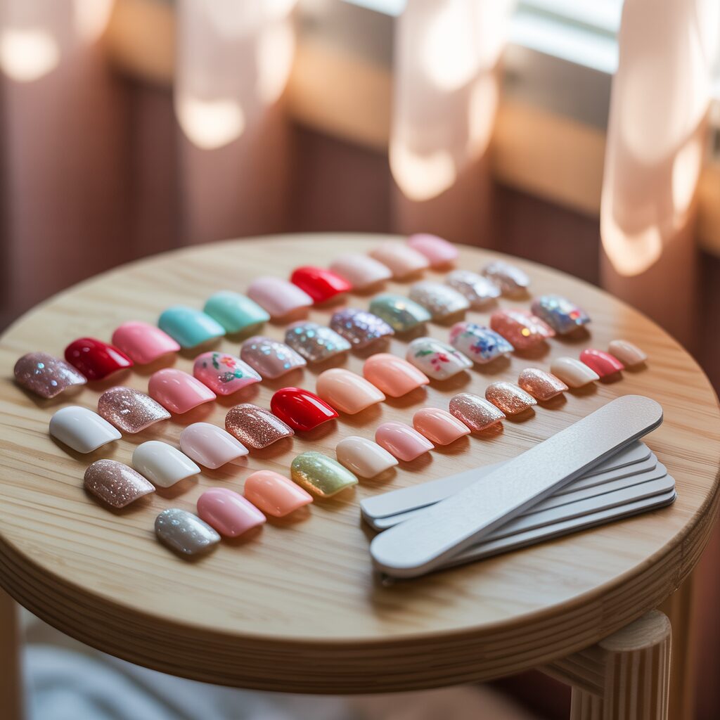 glamnetic press on nails variety
