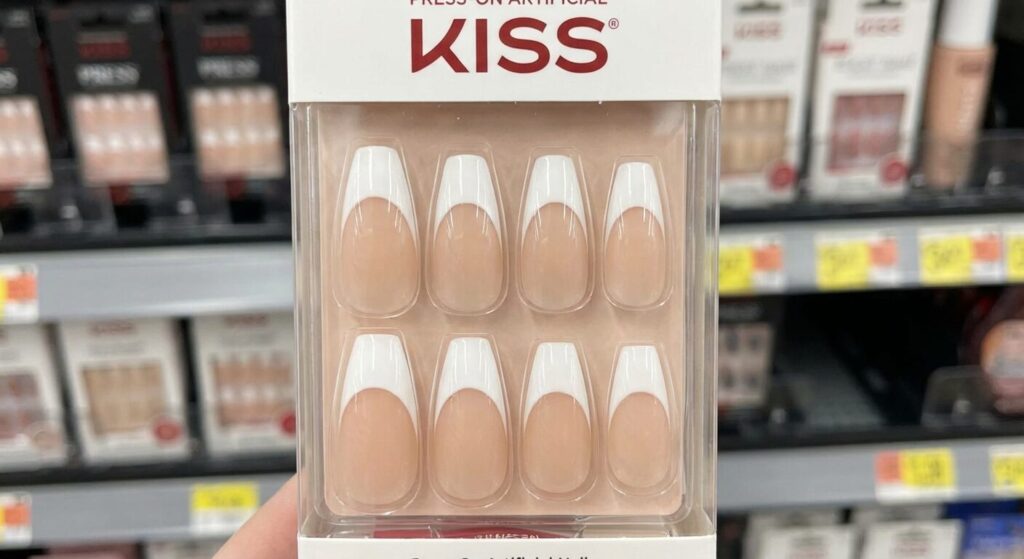 kiss press on nails french design 02