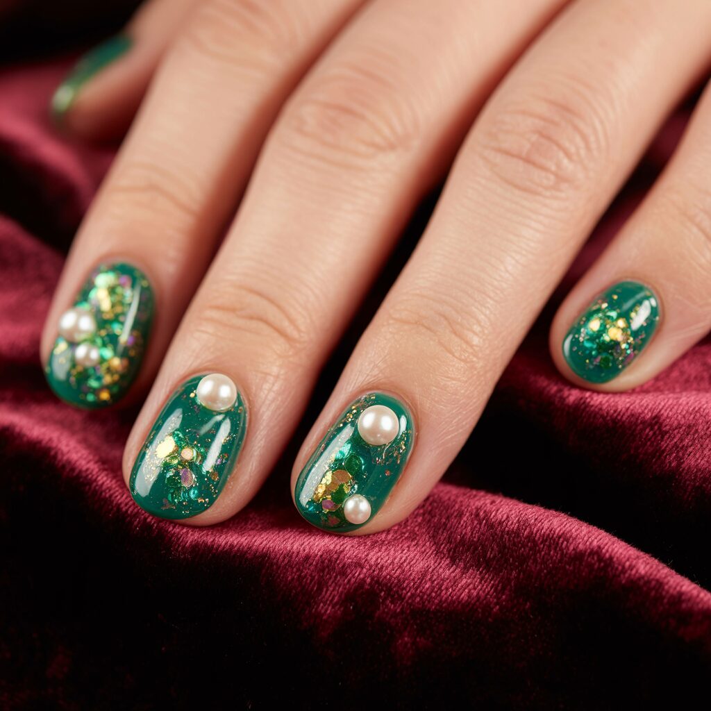 Olive and June Maximalist press-on nails featuring intricate designs and eye-catching colors